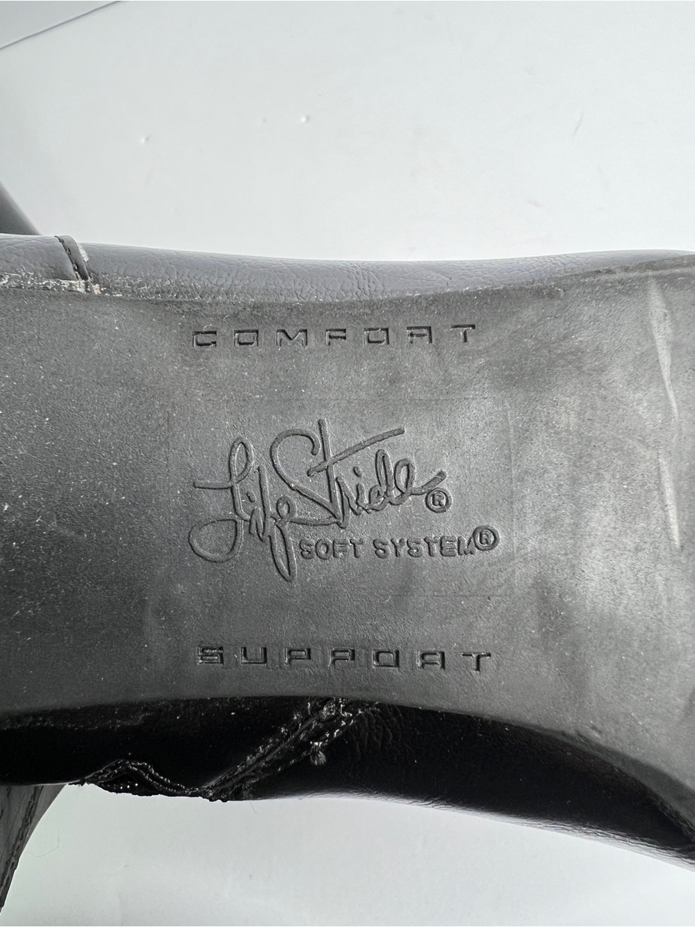 LifeStride Marta Black Knee High Riding Boots Soft System Size 10M No Box - Picture 9 of 10